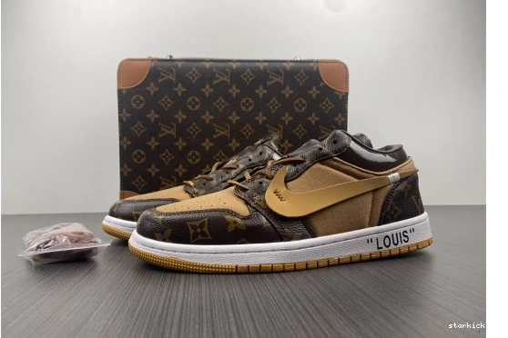 CASE) Top Low (WITH WHITE-LouiV AIR -LouiV O-W 1 JORDAN 1106